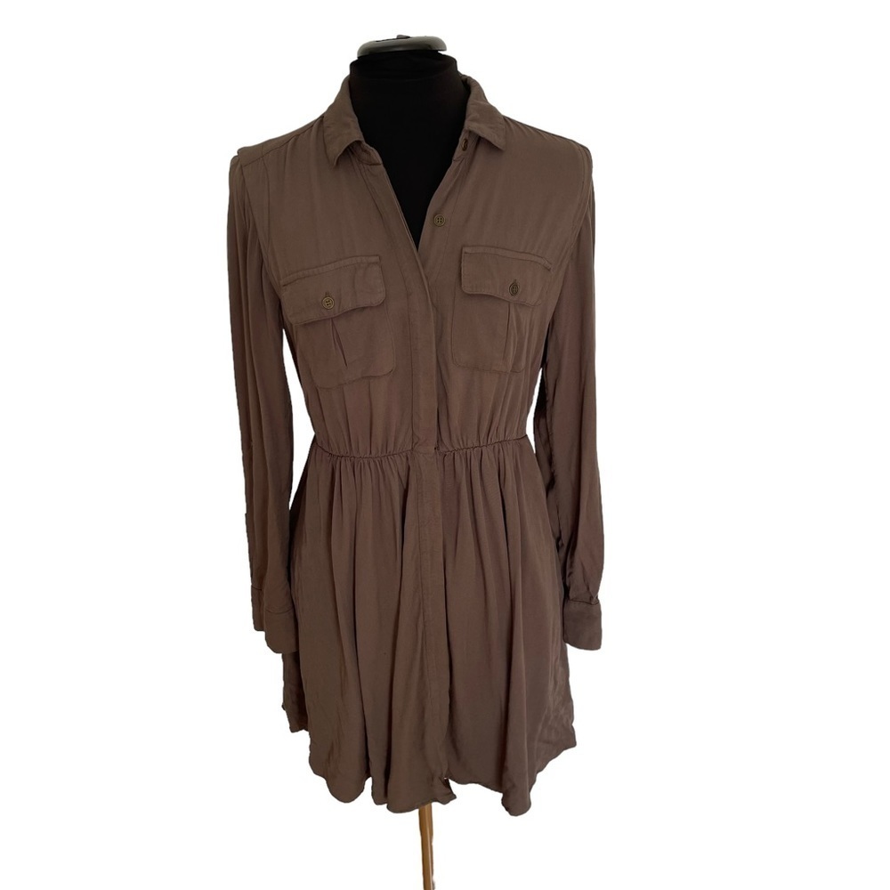 Anthropologie Dress Maeve 
Size Small 
Long Sleeved Casual Dress